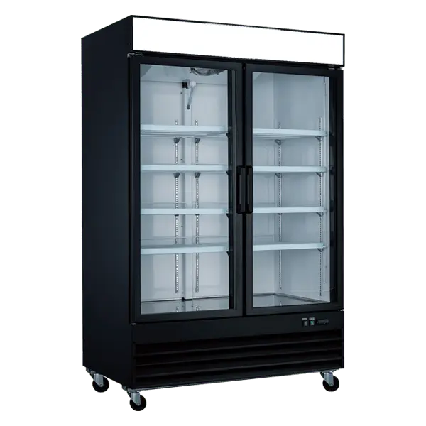 D1.2BM2F-HC Two Glass Door Freezer - 53" Width